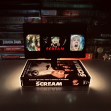 Scream VHS Table Lamp, Horror