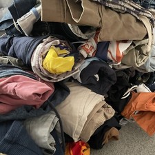 20kg Clothes Grade C & D Mixed Size Joblot Wholesale Bundle KILOS Mens Womens