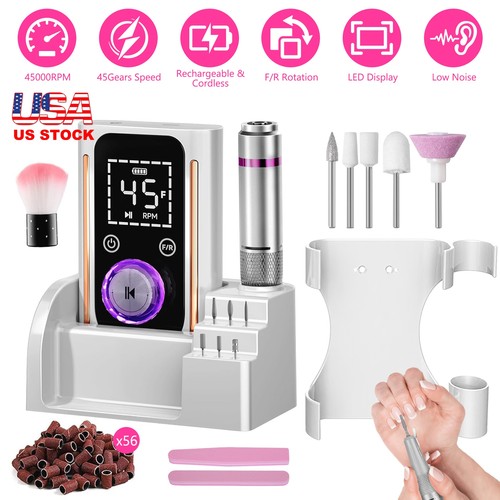 45000rpm rechargeable electric - 45000rpm,