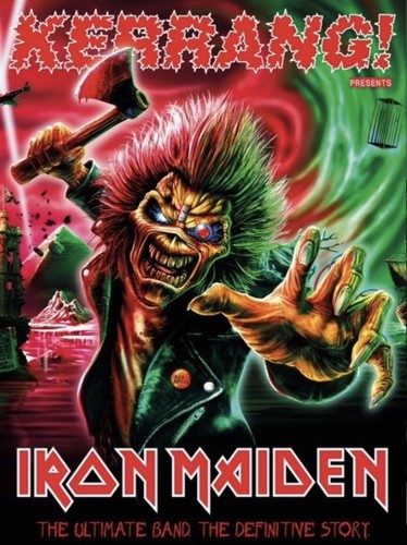 Kerrang magazine iron maiden - iron,