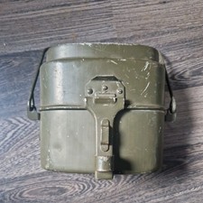 Original Mess Kit Canteen Cutlery Polish Army Military Surplus Cup-USED.