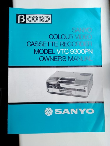 Sanyo vtc 9300pn bcord - vtc,