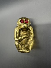 Vintage Brass monkey figure