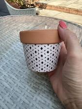 Mini Terracotta Plant Pot 8 cmX9cm Clay Pot Home Garden