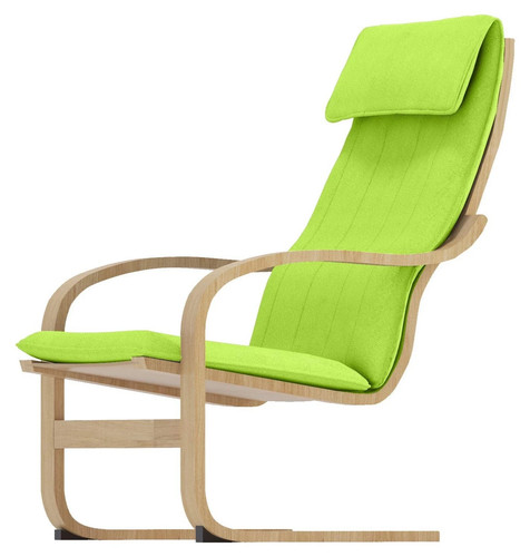 The cotton poang chair cover - the,