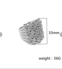 King Keeper ring stainless