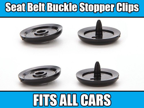 Seat belt stopper clip - 2x,