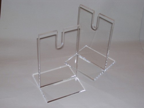 Pair clear acrylic - acrylic,