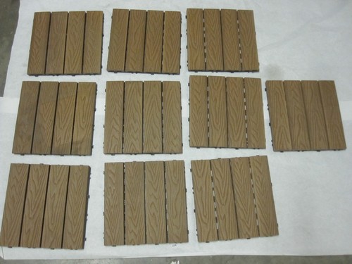 Wpc wood composite patio deck - wood-,