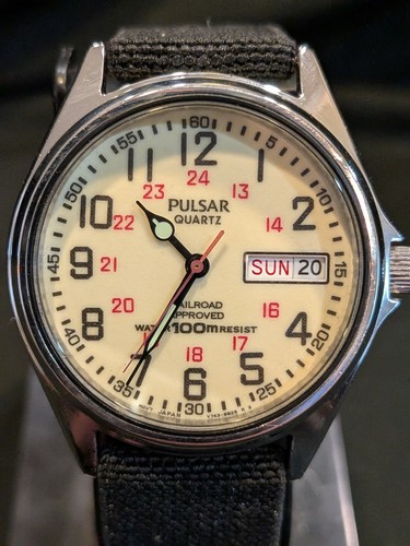 Pulsar seiko railroad - pulsar, by