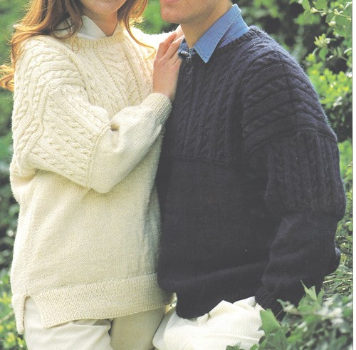 Knitting pattern ladies mans - knitting,
