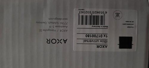 Hansgrohe axor ibox - hansgrohe,