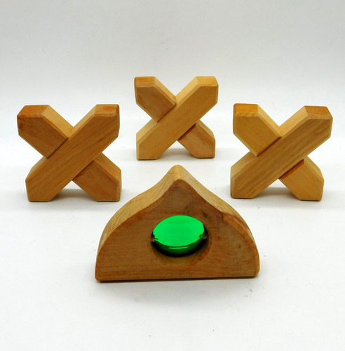 Bauspiel natural wooden blocks - bauspiel,