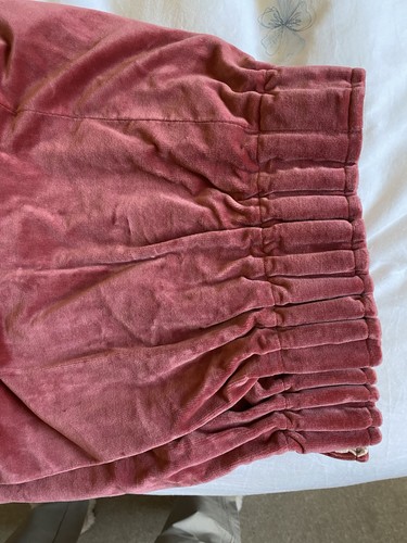 Pair vintage thick - vintage,, velvet
