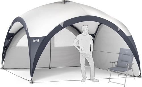 Dome gazebo with sides - gazebo,