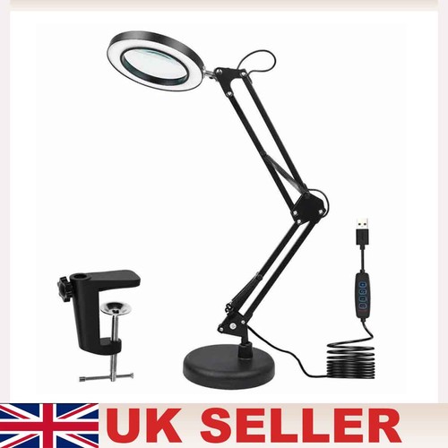 Dimmable led magnifying desk - magnifying,