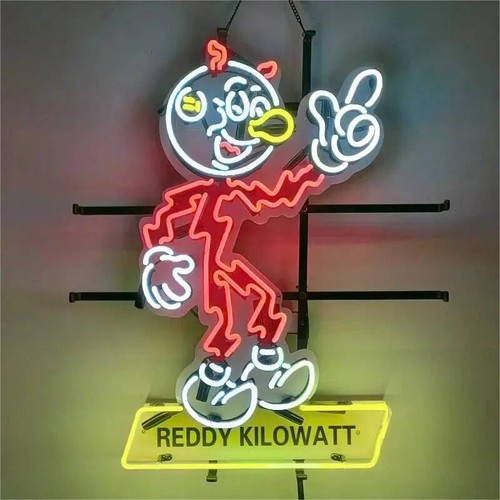 Reddy kilowatt beer x20 - kilowatt, 24"x20"