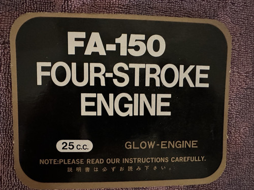 Saito 150 stroke rc glow - rc,