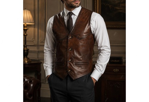 Men brown leather - men’s,