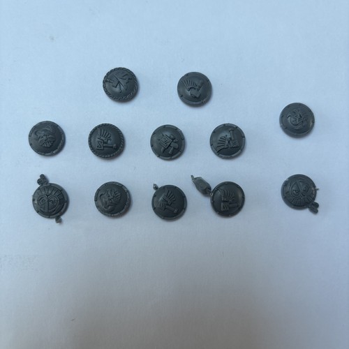 Wfb dwarfs warrior shields - wfb, x12