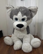 Giant Soft Husky Dog Plush Toy