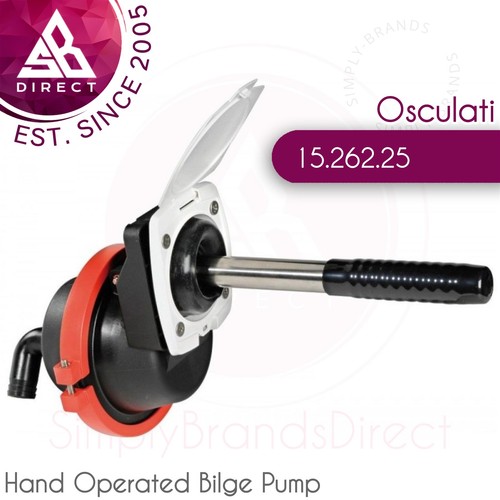 Osculati hand operated bilge - osculati,