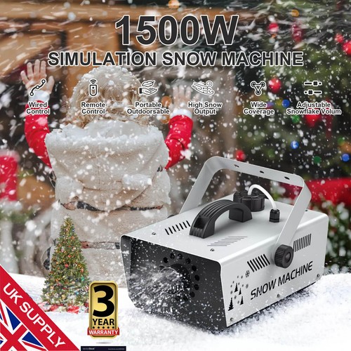 1500w snow machine christmas - 1500w,