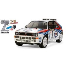 Tamiya 1/10 electric RC complete set XB Lancia Delta Integrale (TT-02) RTR 57858