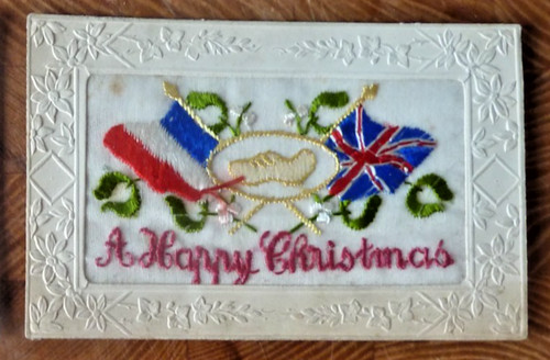 Silk postcard happy - silk,
