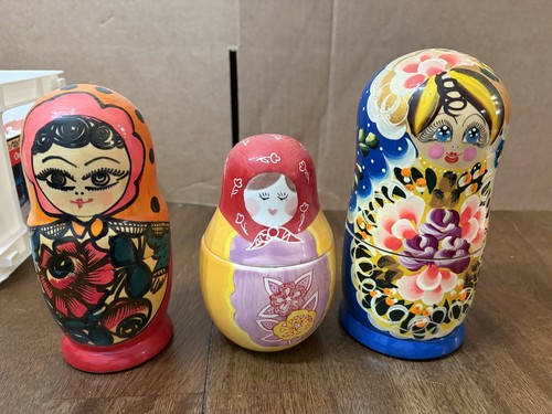 Vintage russian matryoshka - ,