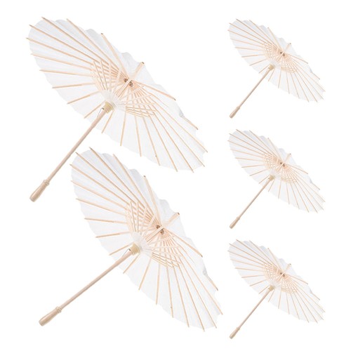 5pcs wedding paper parasol - wedding,