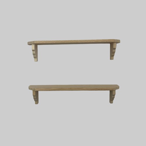 Dolls house pair - dolls, wood