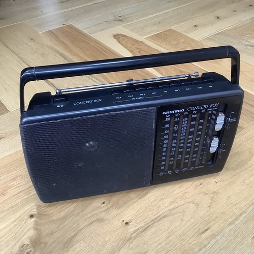 Vintage grundig concert - concert, boy