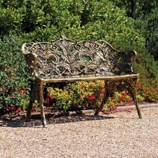 metal garden bench ...Eden
