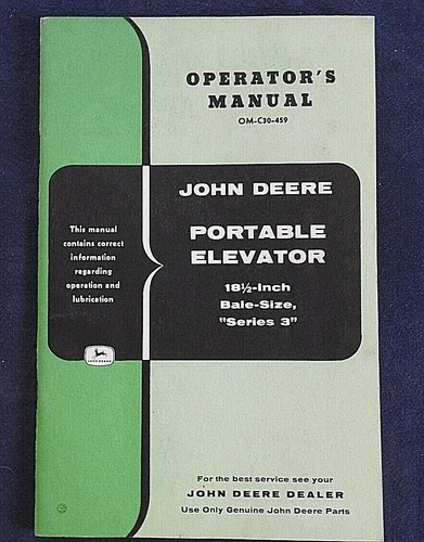 1959 john deere - john, 1/2"