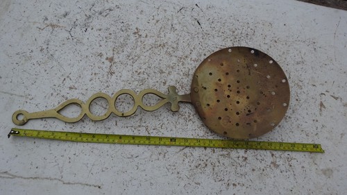 Antique brass chestnut - brass, roaster