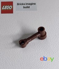 1 x LEGO 4735 Clip Arm Robot Arm Torch Holder Old Brown Space Brick - 8E