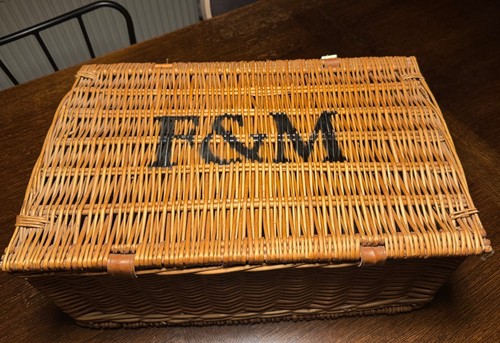 Fortnum mason wicker basket - &,