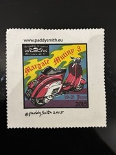 Scooter Rally Patch Paddy