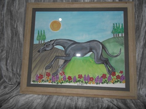 Original signed watercolour - original,