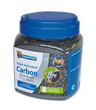 Superfish Super Activated Carbon 1000ml Aquarium Fish Tank Filter Media Bag Incl