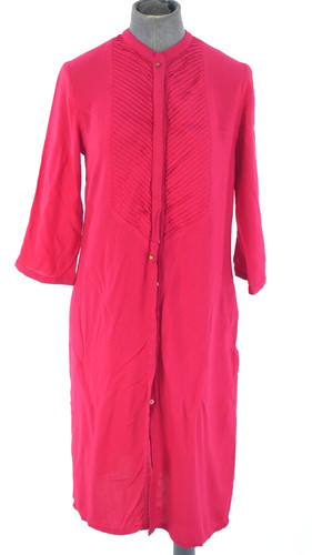 Kurta dress hot pink - dress, midi