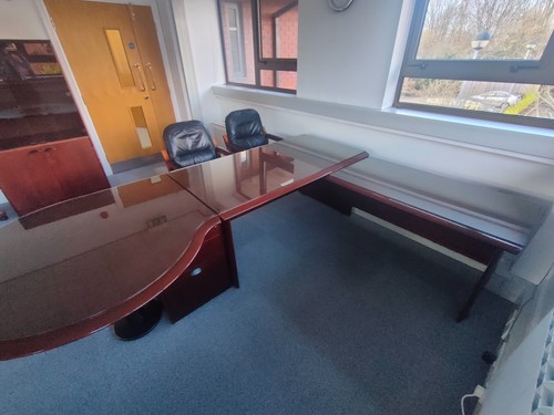 Mahogany desk chairs - desk,