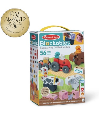 Melissa doug blockables - melissa, farm