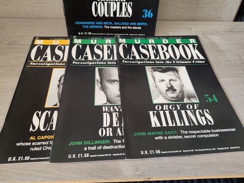 Murder casebook volume - casebook,