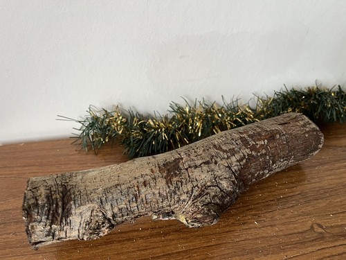 26cm hardwood log plinth wood - plinth,
