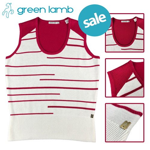 Green lamb broken stripe - green,