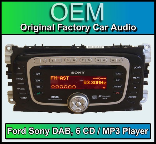 Ford transit dab radio with - dab, 6
