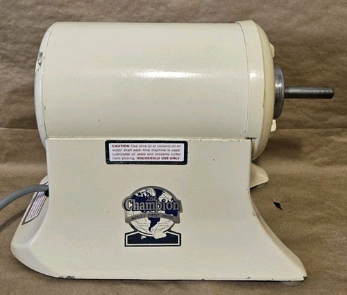 The champion juicer vintage - the,