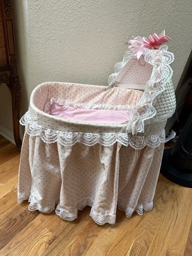 Vintage wicker baby doll - wicker,